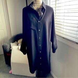 MICHAEL KORS Black Tunic Dress Size 4